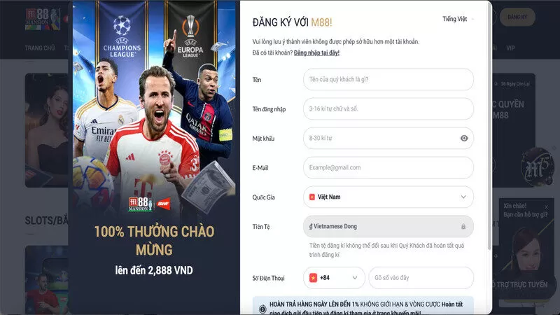 Hướng dẫn tạo lập tài khoản hội viên nhanh chóng Hướng dẫn tạo lập tài khoản hội viên nhanh chóng