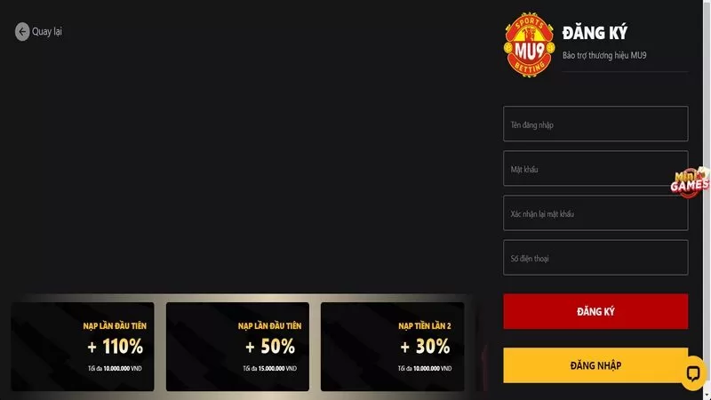 C&aacute;ch tạo t&agrave;i khoản si&ecirc;u tốc tại nh&agrave; c&aacute;i với 4 bước