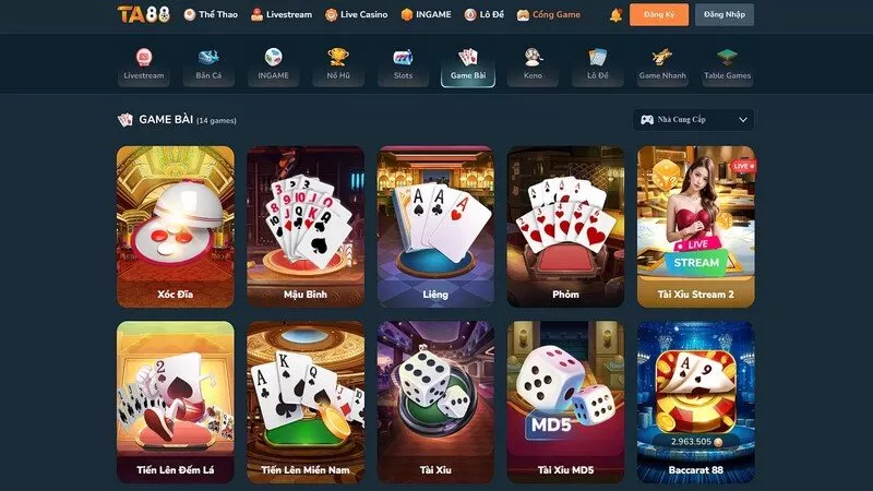 Game b&agrave;i, nơi giao lưu của những người chơi đẳng cấp h&agrave;ng đầu